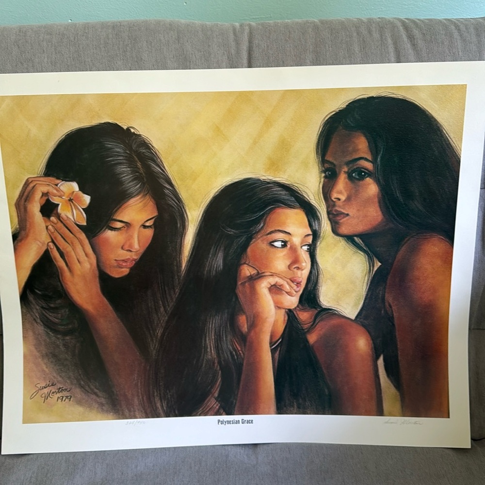 Polynesian Grace Print 364/950 by Susie Morton